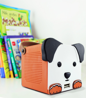 DogBox. MP3 Player Bluetooth-Lautsprecher für Kinder