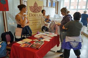 1. Hamburger Baby- und Schwangerschaftstag. Doulas