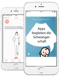 Apps Schwangerschaft und Geburt