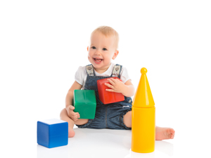 Babyspielzeug. Holzspielzeug