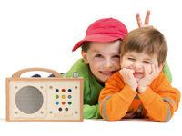 MP3-Player für Kinder. Hörbert. CD-Player
