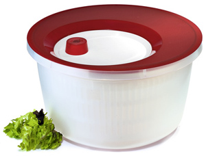 Salatschleuder. Salat schnell trocknen